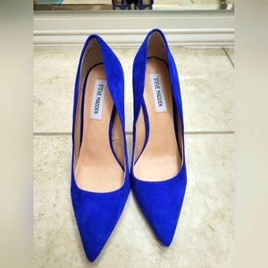 Steve Madden Blue heel
